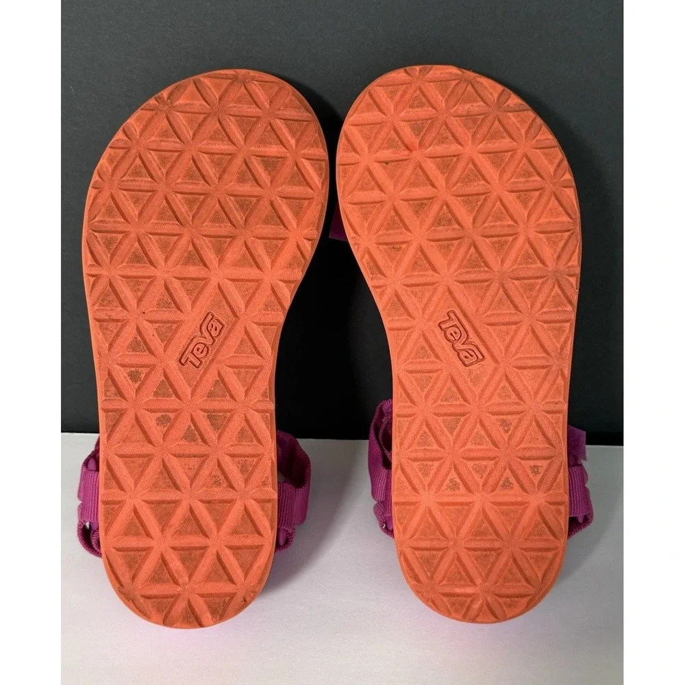 Teva Platform Universal Flatform Sandals Women's Size 6 US Pink /Orange 1008844